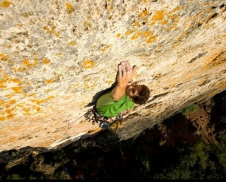 Escalada en Caussanel